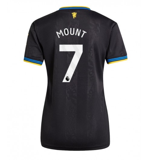 Ženske Nogometnih dresov Manchester United Mason Mount #7 Tretji 2025-26 Kratki rokavi Ženske Nogometnih dresov Manchester United Mason Mount #7 Tretji 2025-26 Kratki rokavi